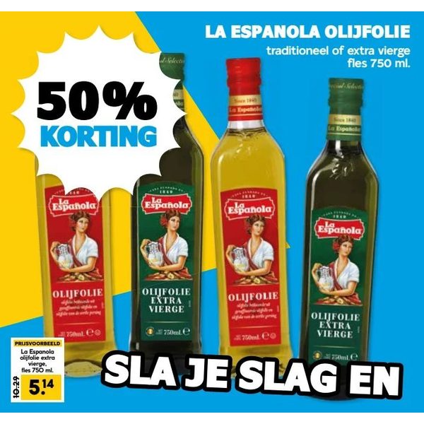 La Española Olijfolie traditioneel of extra vierge