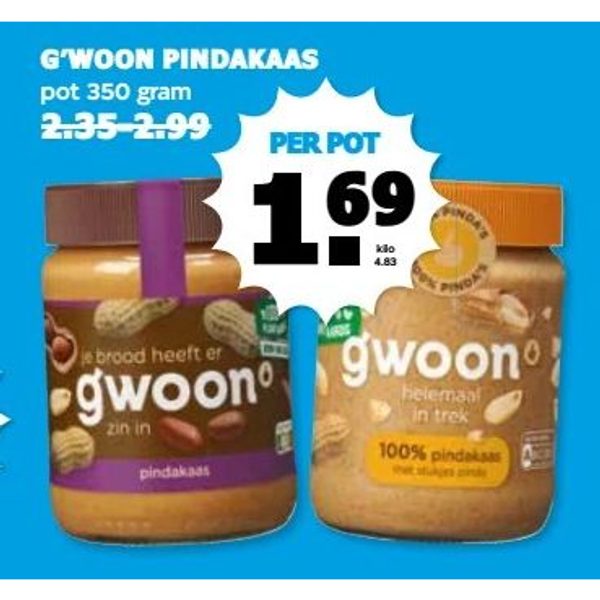 G'woon Pindakaas