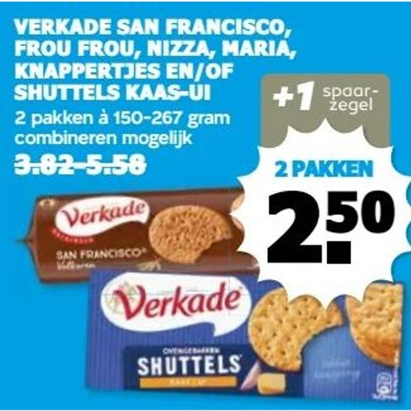 VERKADE SAN FRANCISCO EN/OF SHUTTELS
