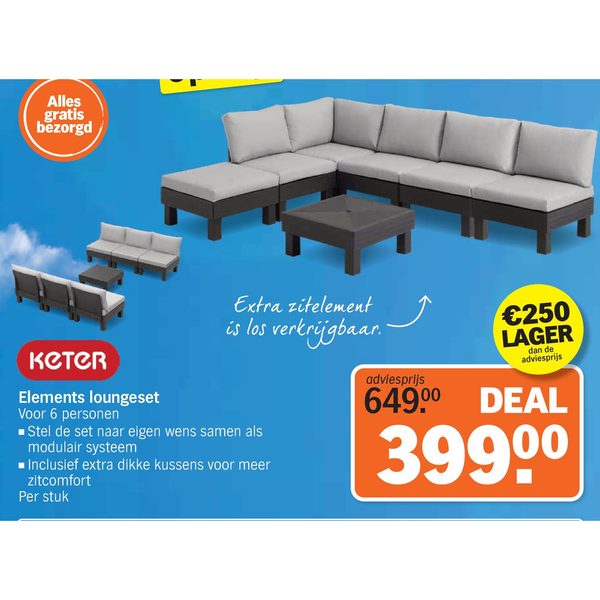 Keter Elements loungeset