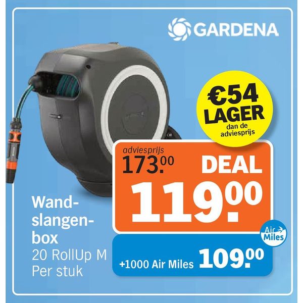Wandslangenbox 20 RollUp M