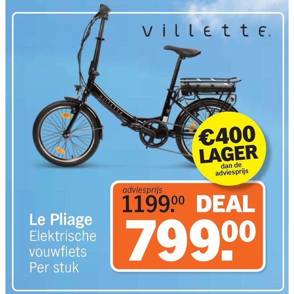 Le Pliage Elektrische vouwfiets