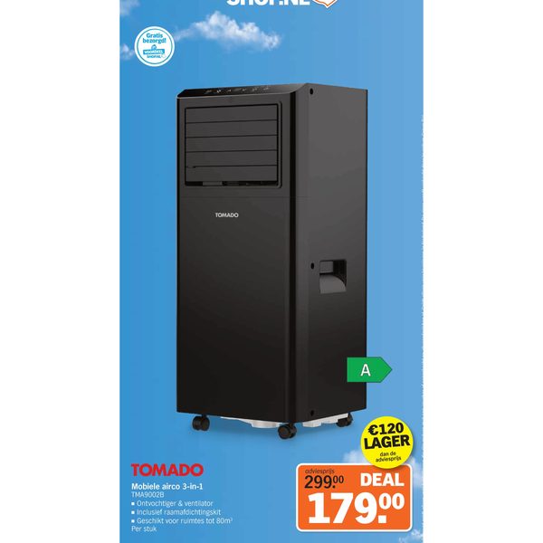 Tomado mobiele airco