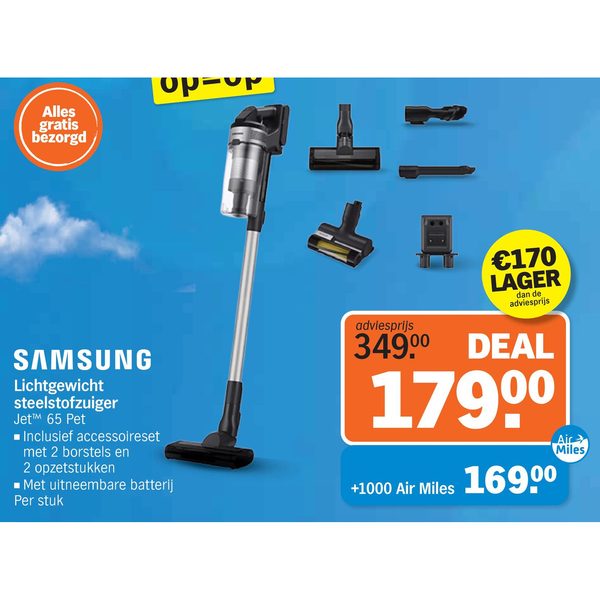 SAMSUNG Lichtgewicht steelstofzuiger Jet™ 65 Pet