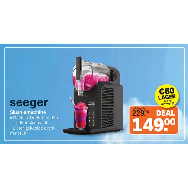 seeger Slushiemachine