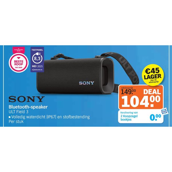 Sony Bluetooth-speaker ULT Field 3