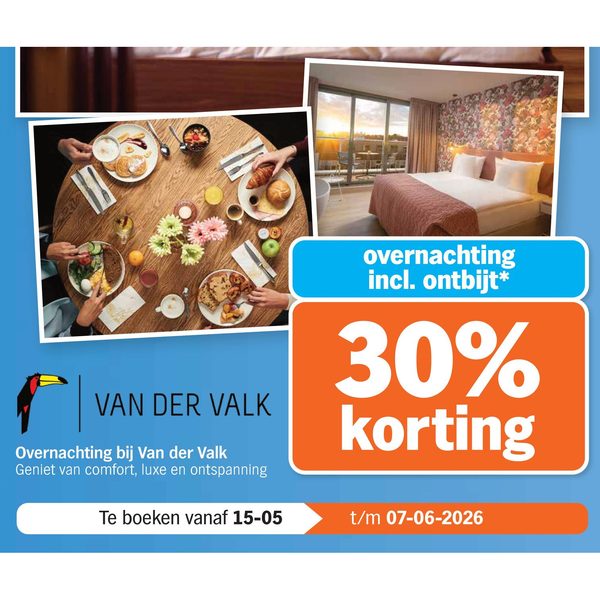 Overnachting bij Van der Valk