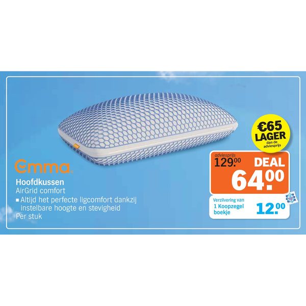 Hoofdkussen AirGrid comfort