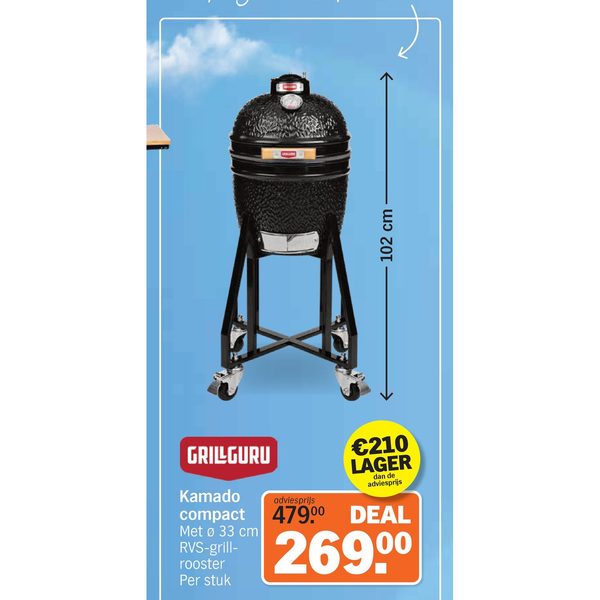 Kamado compact