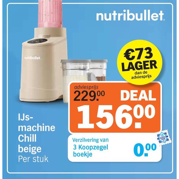 Ijsmachine Chill beige