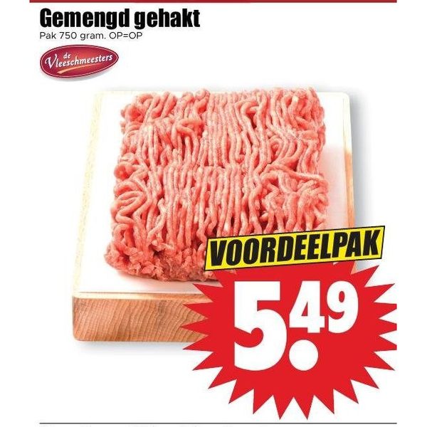 Gemengd gehakt