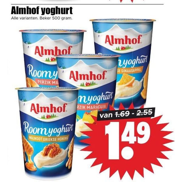 Almhof yoghurt