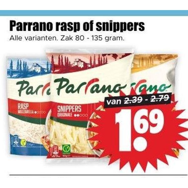 Parrano rasp of snippers