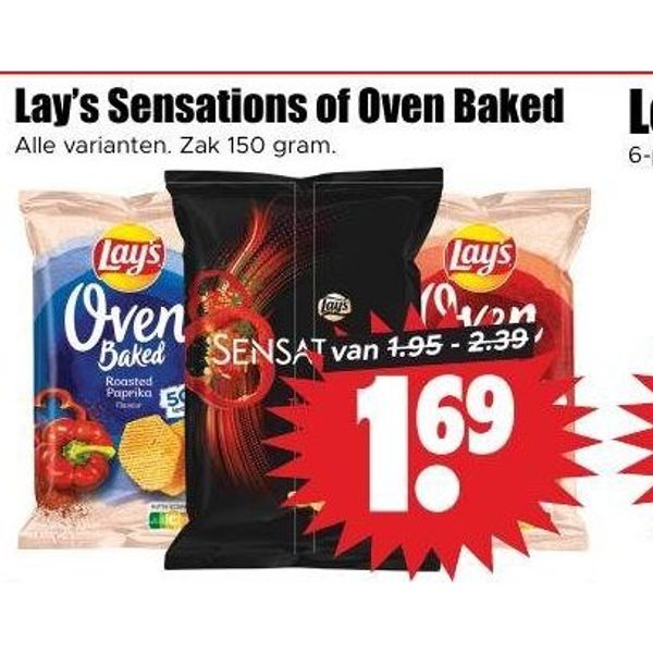 Lay's Sensations of Oven Baked