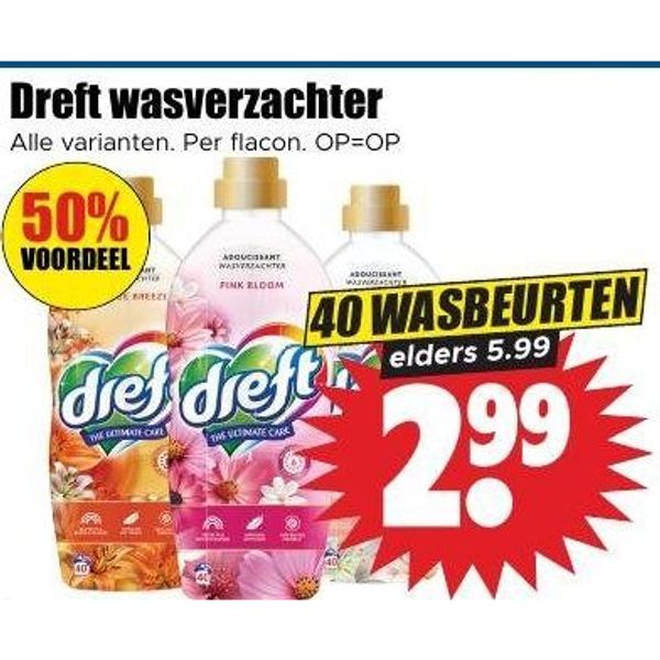 Dreft wasverzachter