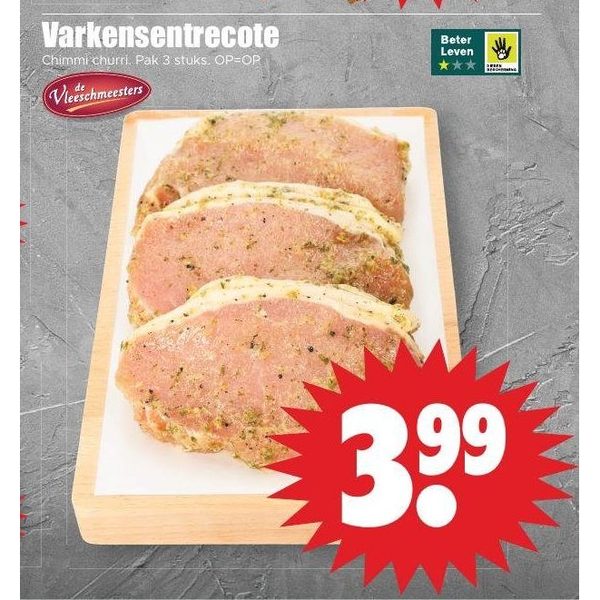 Varkensentrecote
