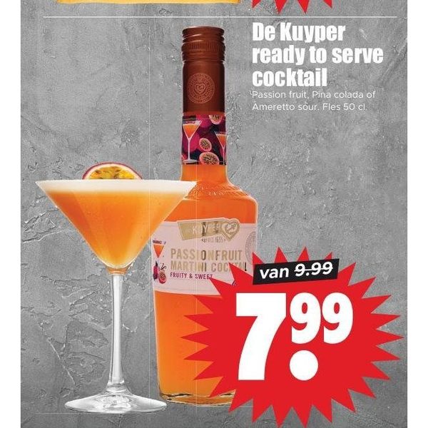 De Kuyper ready to serve cocktail