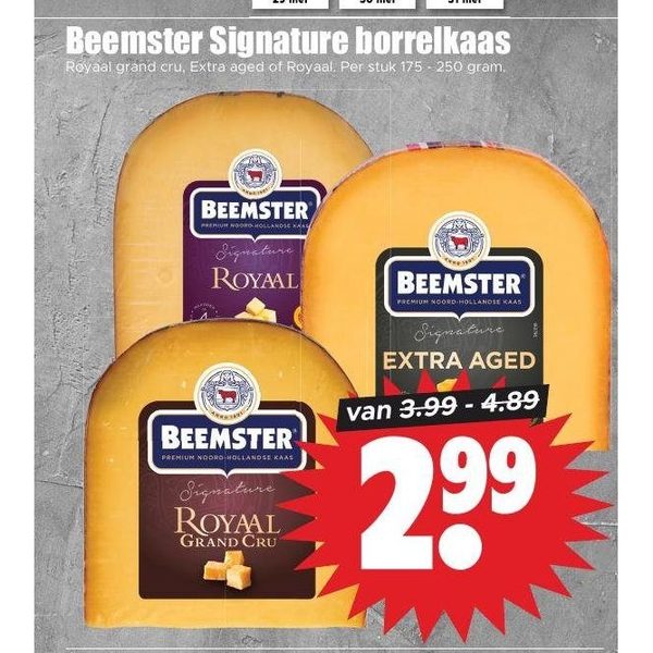 Beemster Signature borrelkaas
