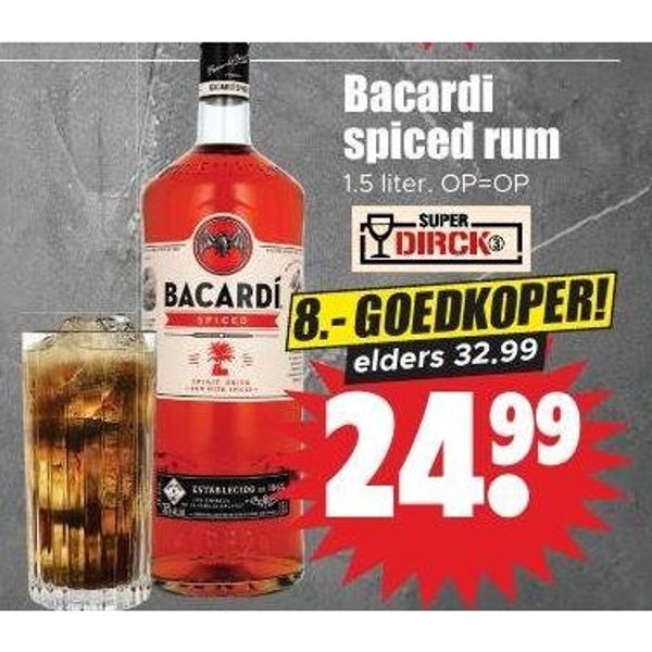 Bacardi spiced rum