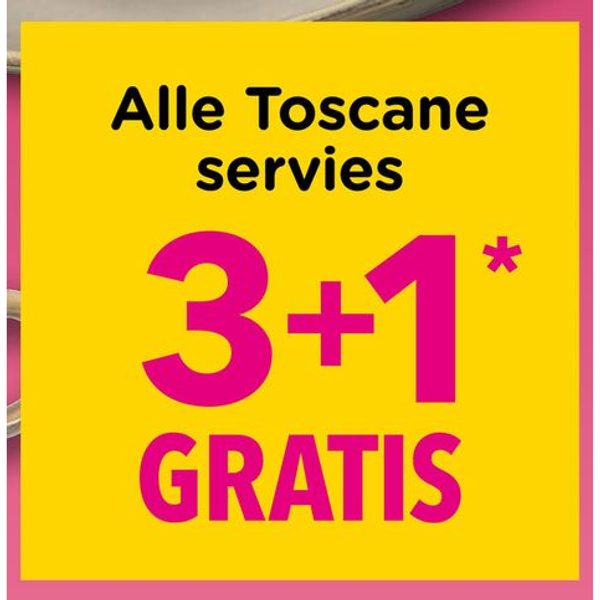Alle Toscane servies