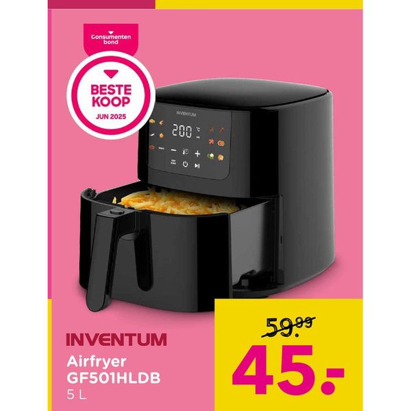 INVENTUM Airfryer GF501HLDB
