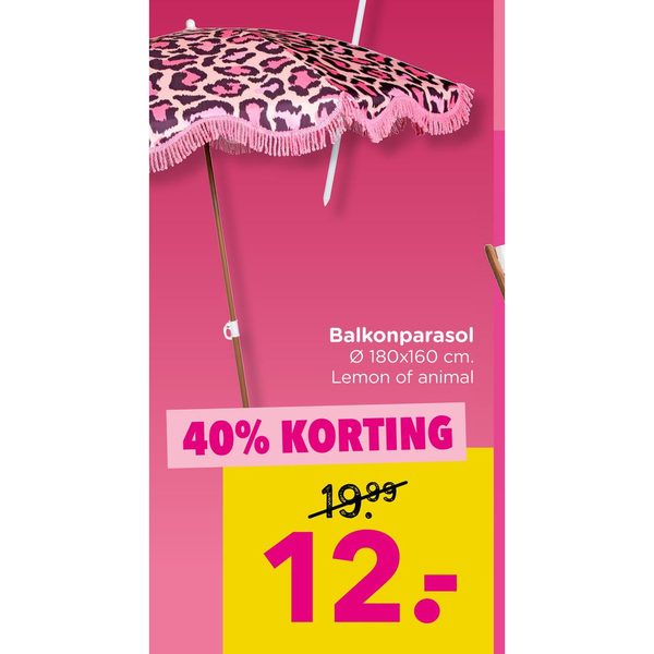 Balkonparasol