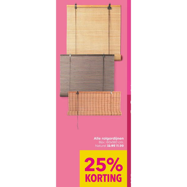 Alle rolgordijnen