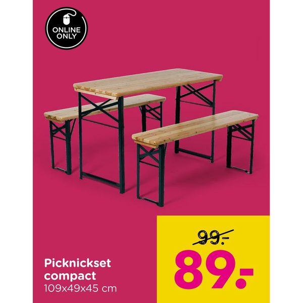 Picknickset compact